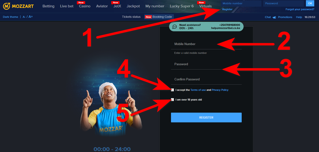 Mozzartbet Registration Guide